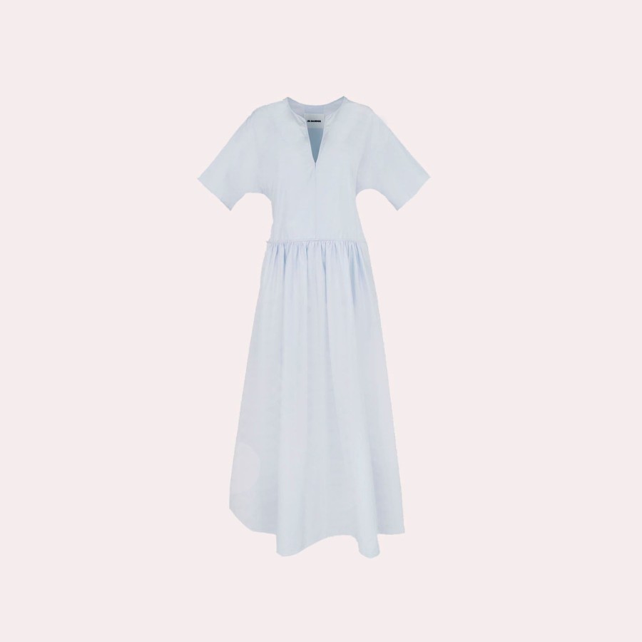 Clothing JIL SANDER | Jil Sander-Long Linen Dress