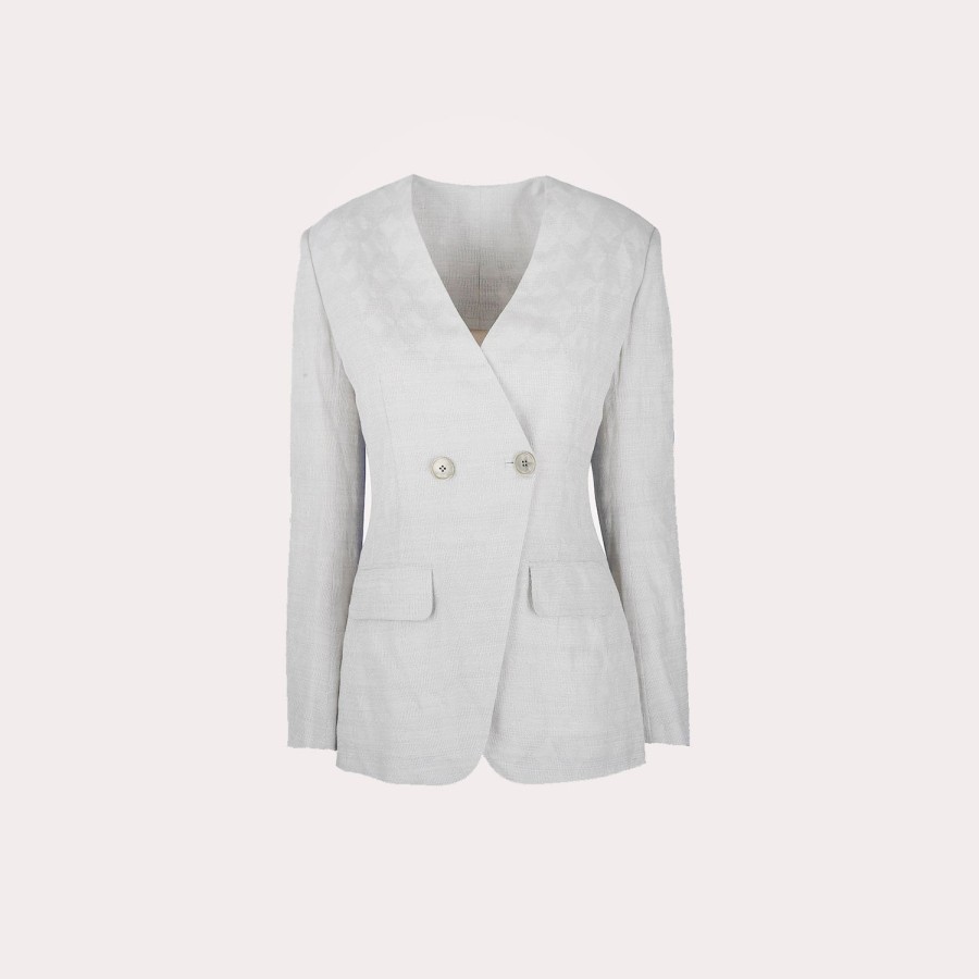 Clothing TOTON | Toton-Wool And Silk Jacket