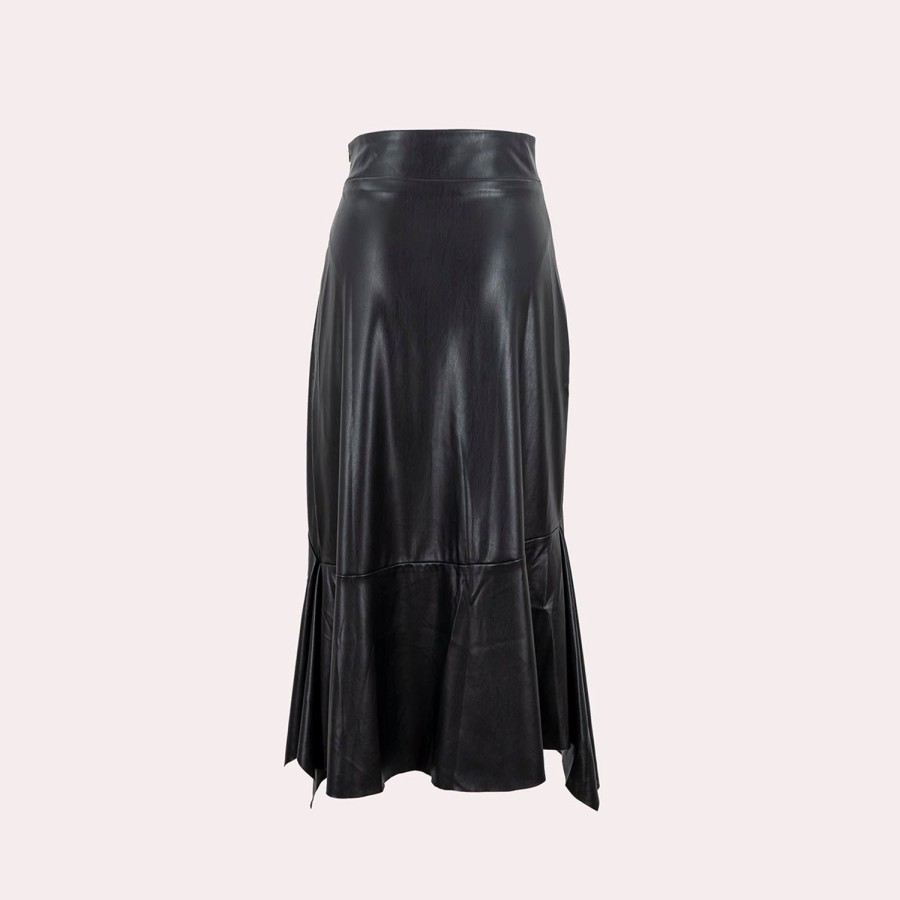 Clothing MYKKE HOFMANN | Mykke Hofmann-Eco-Leather Skirt