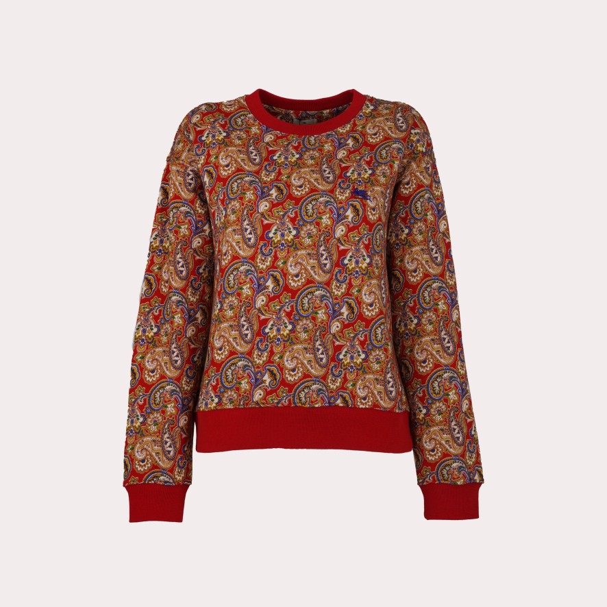 Clothing ETRO | Etro-Paisley Printed Sweatshirt