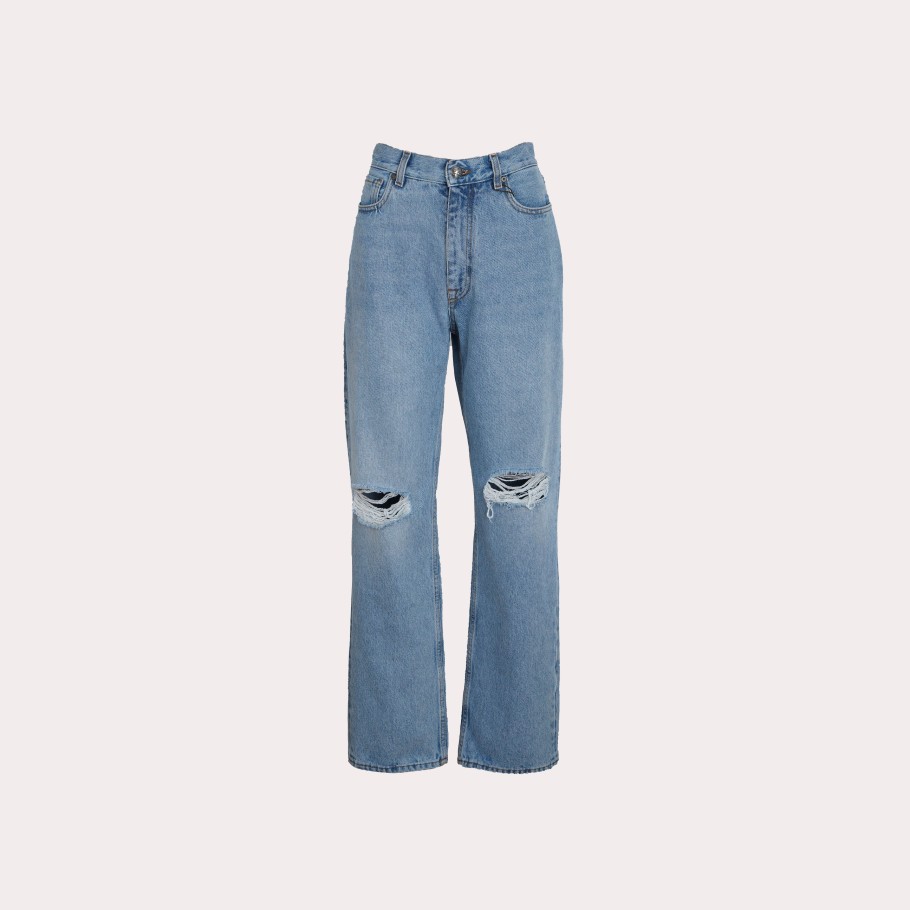 Clothing ETRO | Etro-Denim Jeans With Destroyed Details