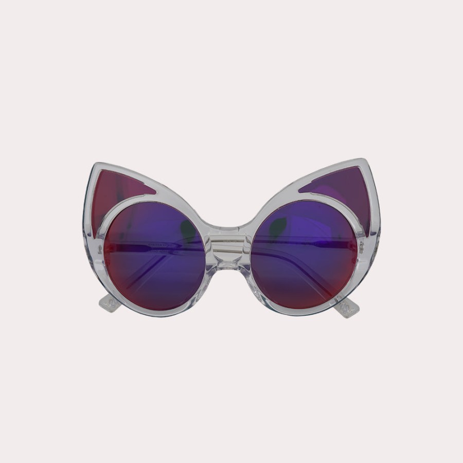 Accessories LINDA FARROW | Linda Farrow-Khaleda Rajab & Fahad Almarzouq Cat Eye Sunglasses