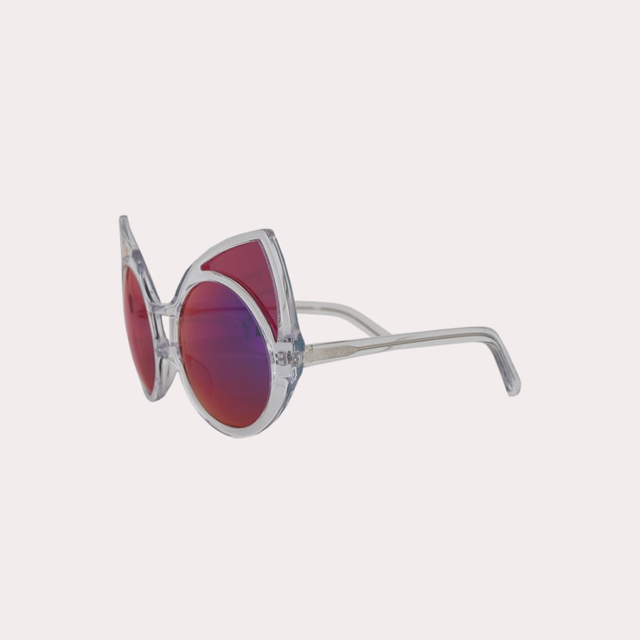 Accessories LINDA FARROW | Linda Farrow-Khaleda Rajab & Fahad Almarzouq Cat Eye Sunglasses