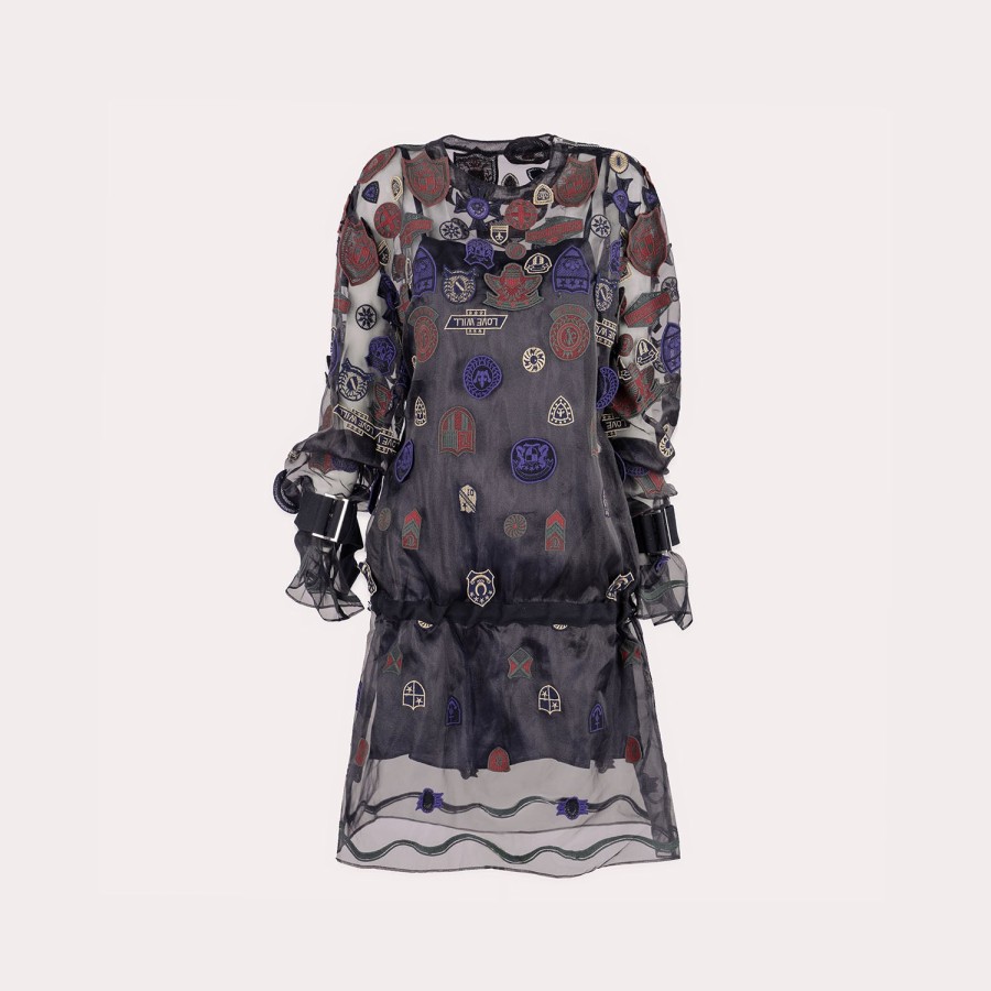 Clothing SACAI | Sacai-Patch Embellished Dress