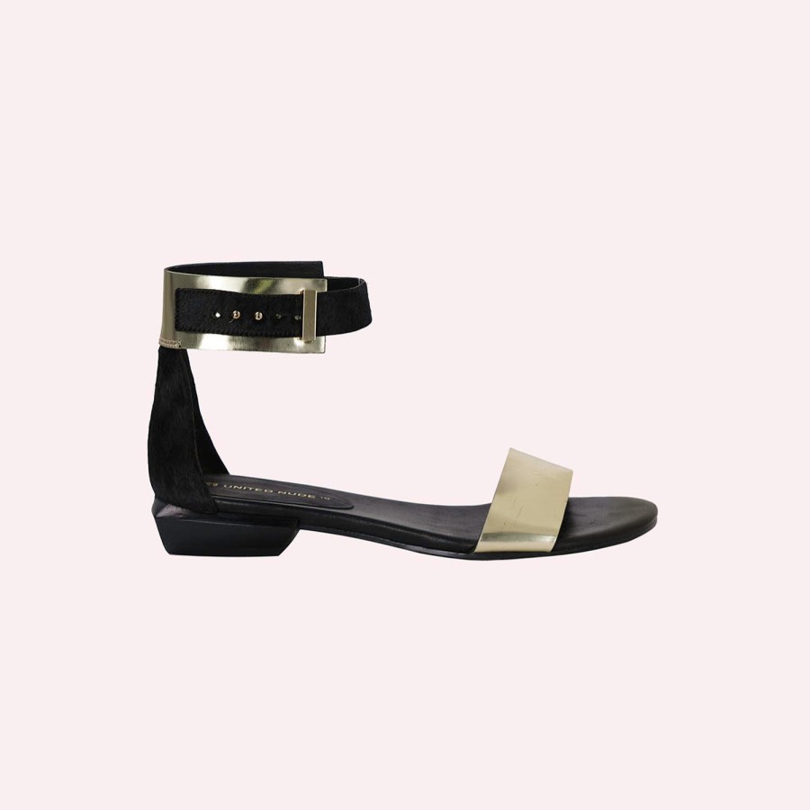 Shoes UNITED NUDE | United Nude-Silver Sandals