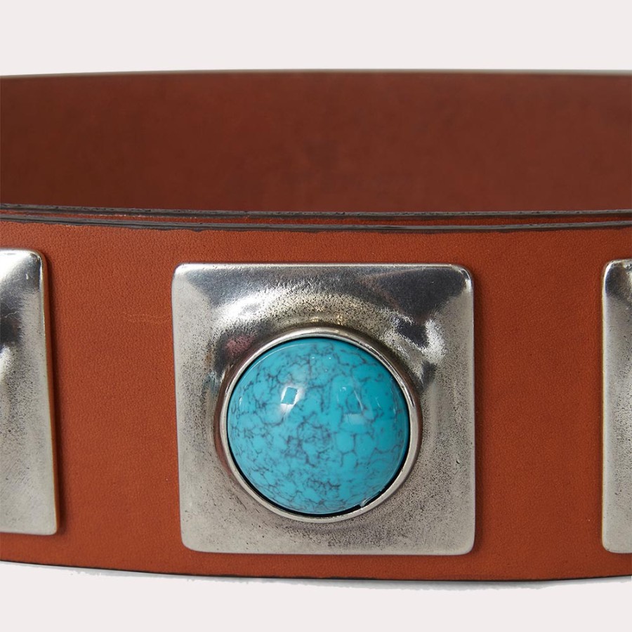 Accessories ETRO | Etro-Leather Gemstone Belt