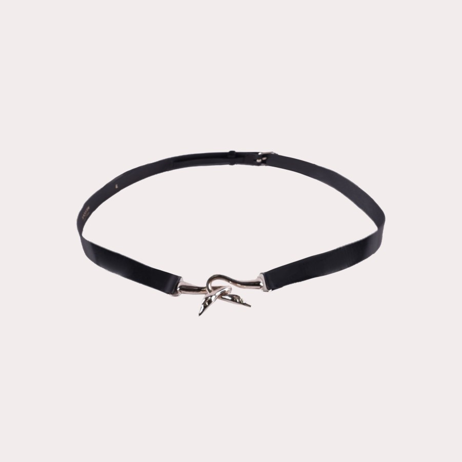 Accessories LANVIN | Slim Leather Belt