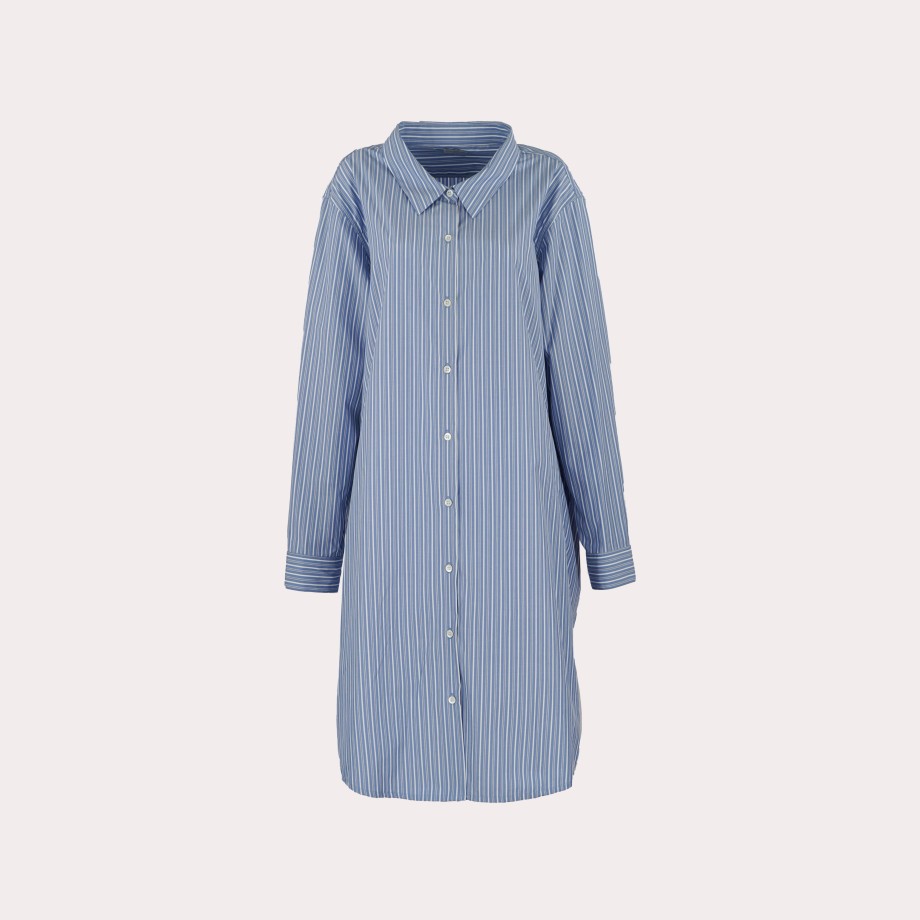 Clothing DRIES VAN NOTEN | Dries Van Noten-Dilan Striped Shirt Dress