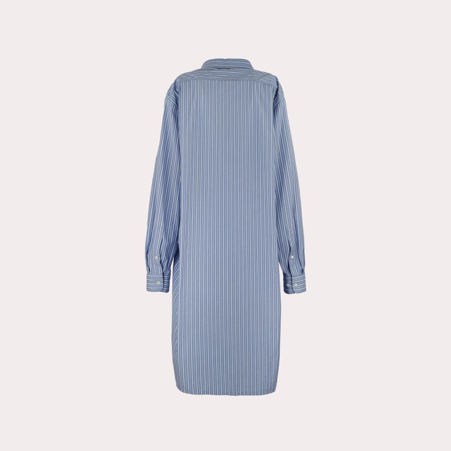 Clothing DRIES VAN NOTEN | Dries Van Noten-Dilan Striped Shirt Dress