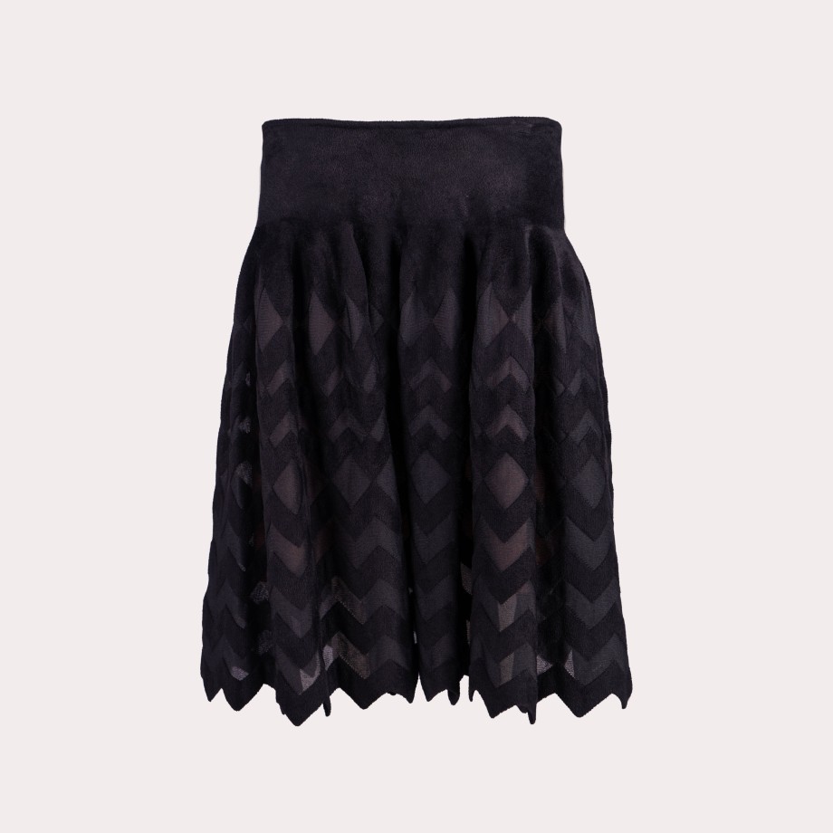 Clothing ALAIA | Alaia-Ruffle Pattern Skirt