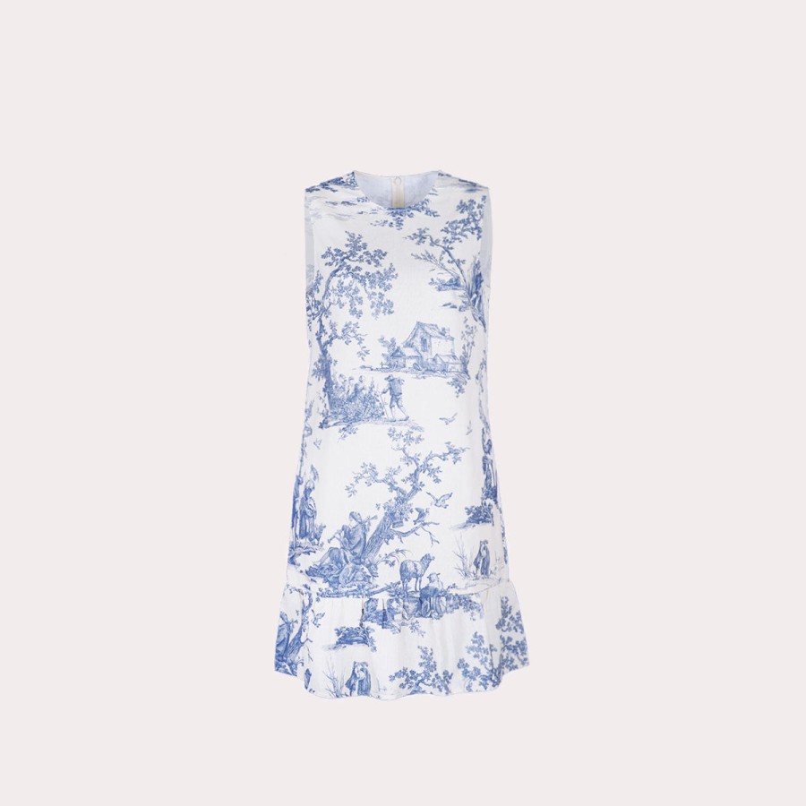 Clothing PHILOSOPHY DI L. SERAFINI | Philosophy Di L. Serafini-Sleeveless Printed Dress