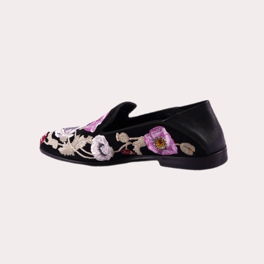 Shoes ALEXANDER MCQUEEN | Alexander Mcqueen-Floral Fantasy Moccasin