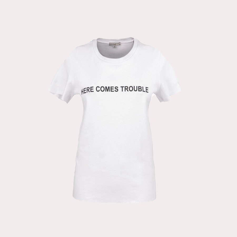 Clothing NATASHA ZINKO | Natasha Zinko-Here Comes Trouble T-Shirt