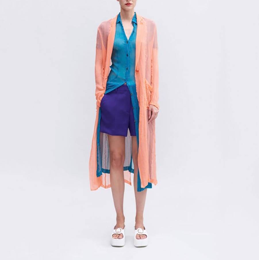 Clothing DRIES VAN NOTEN | Dries Van Noten-Transparant Jacket