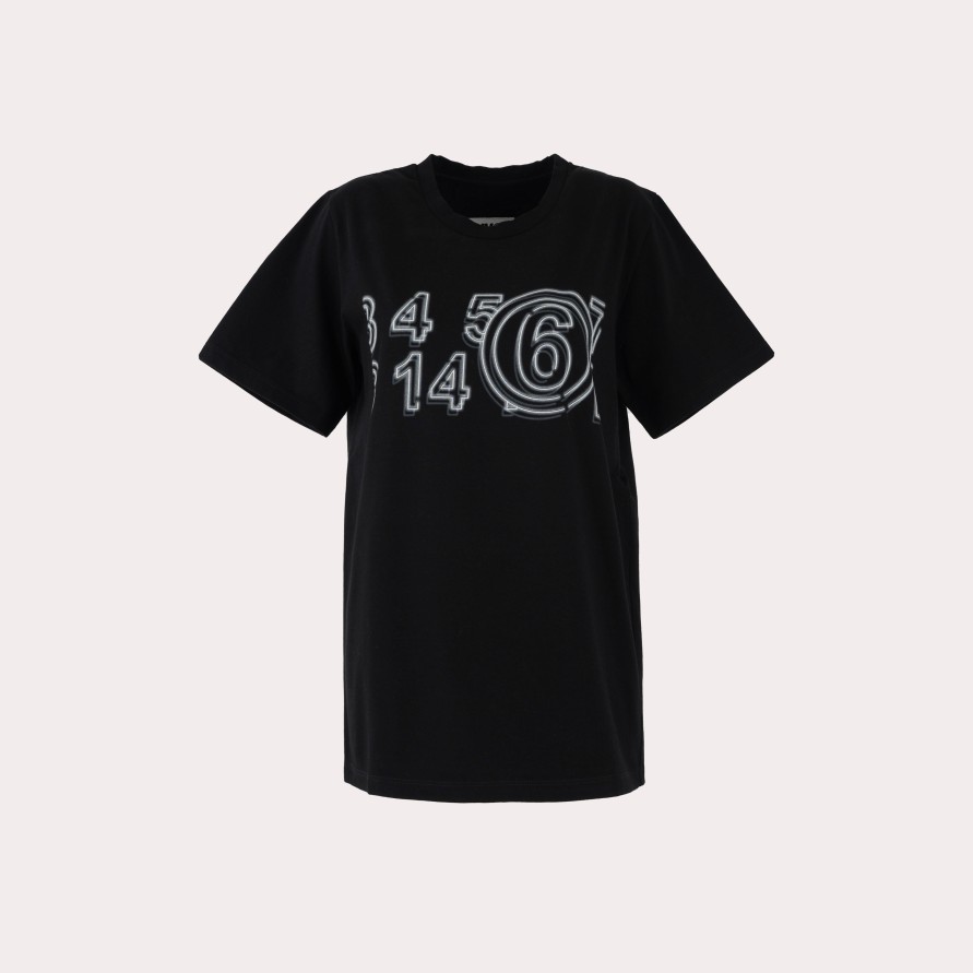 Clothing MM6 | Mm6-Logo-Print T-Shirt