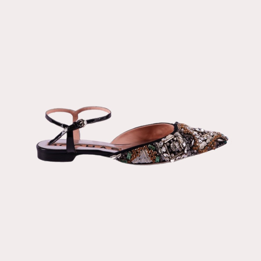 Shoes ROCHAS | Rochas-Jeweled Ballerinas