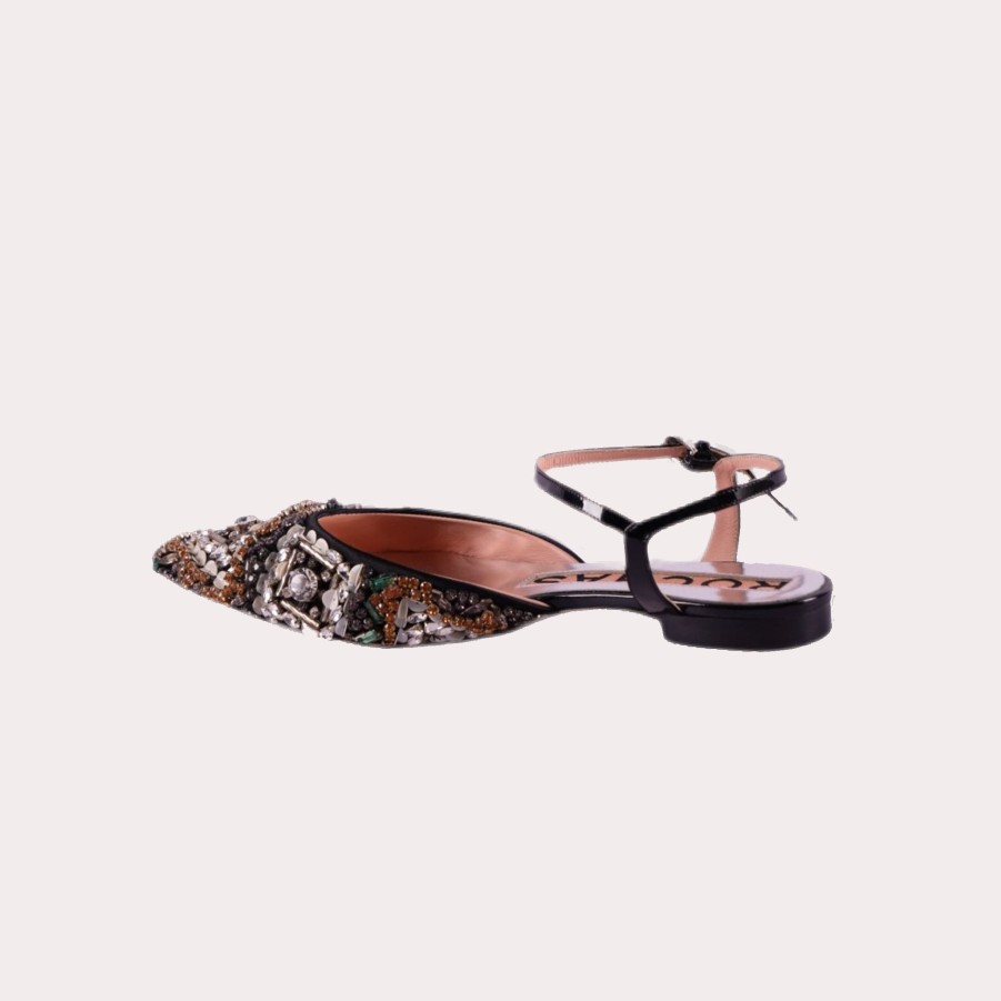 Shoes ROCHAS | Rochas-Jeweled Ballerinas