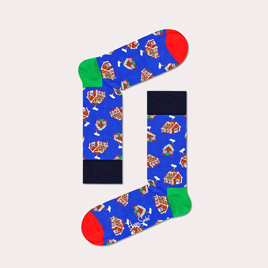 Mens HAPPY SOCKS | Happy Socks-Gingerbread House Socks