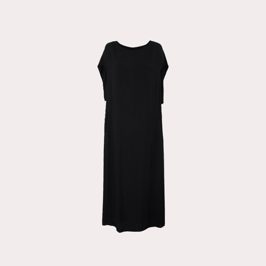 Clothing YOHJI YAMAMOTO + NOIR | Yohji Yamamoto + Noir-Midi Dress