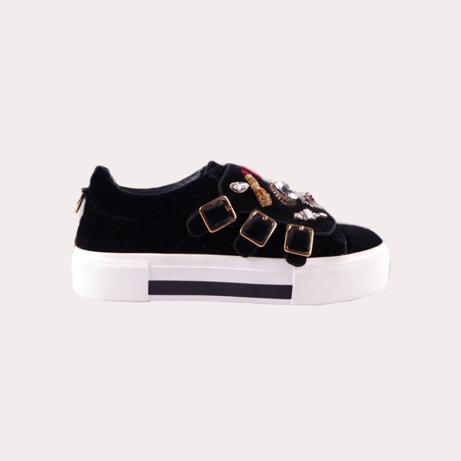 Shoes ALEXANDER MCQUEEN | Alexander Mcqueen-Pin Cloth Sneakers