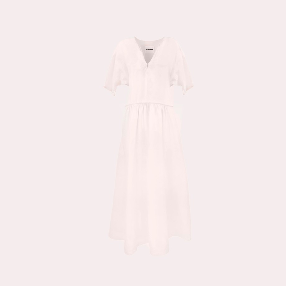 Clothing JIL SANDER | Jil Sander-Long Linen Dress