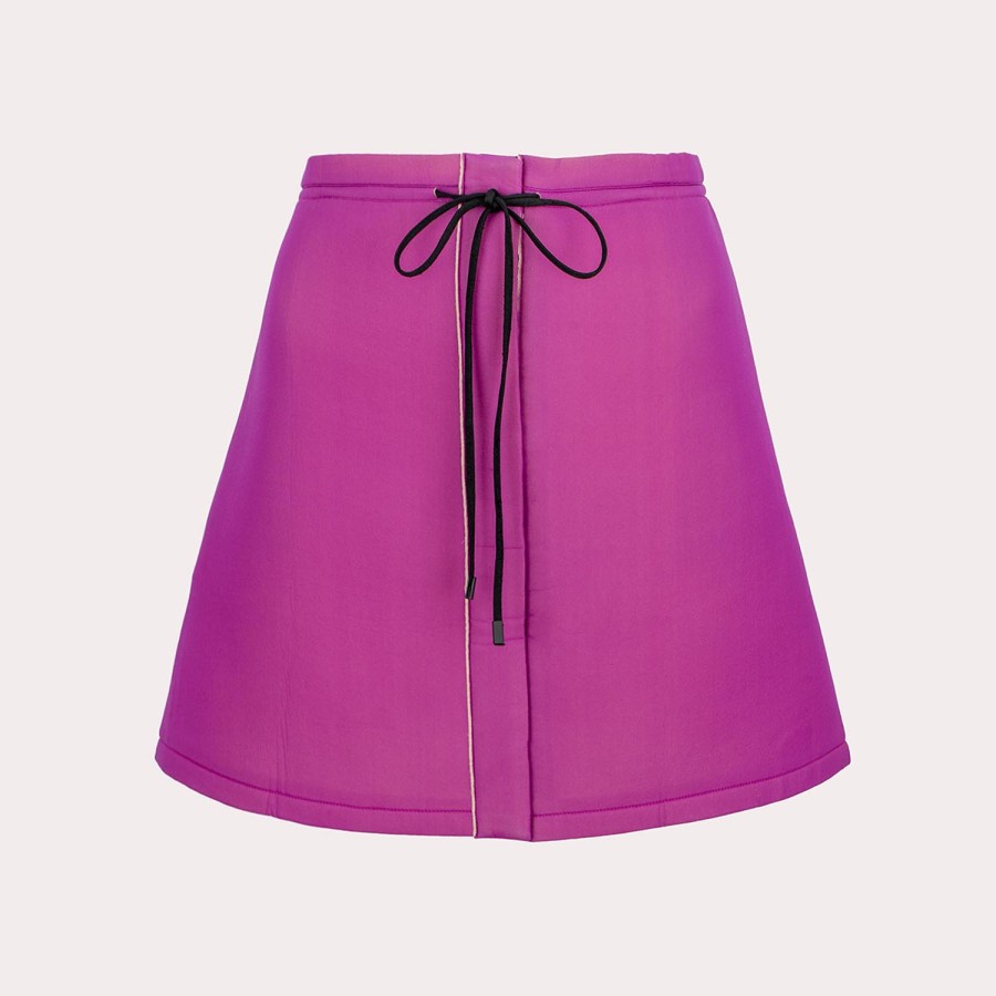 Clothing BALENCIAGA | Balenciaga-Silk Blend Skirt