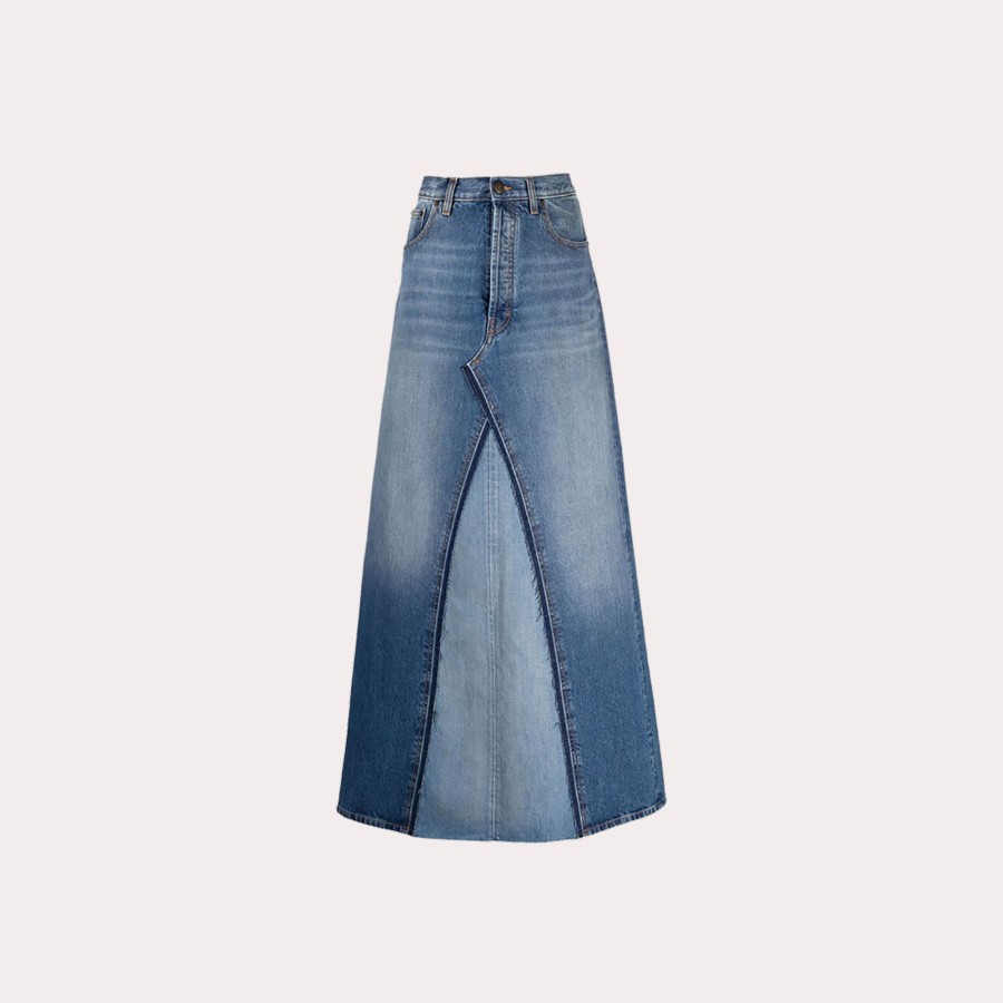 Clothing MAISON MARGIELA | Maison Margiela-Long Denim Skirt