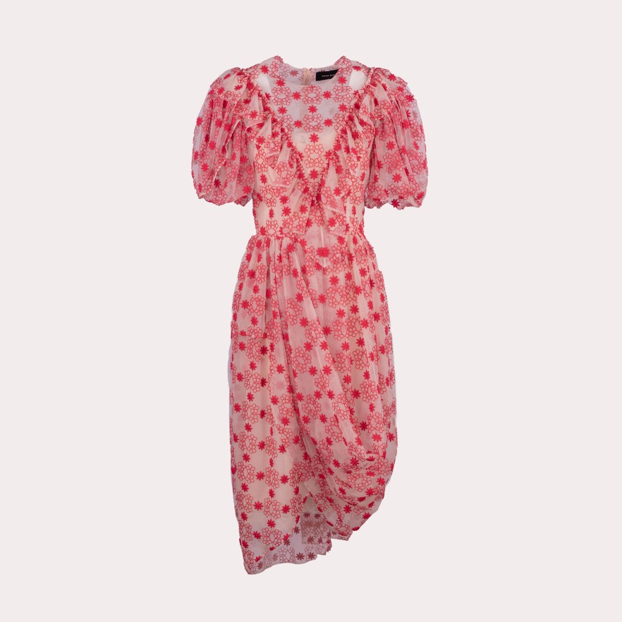 Clothing SIMONE ROCHA | Simone Rocha-Flowy Printed Dress